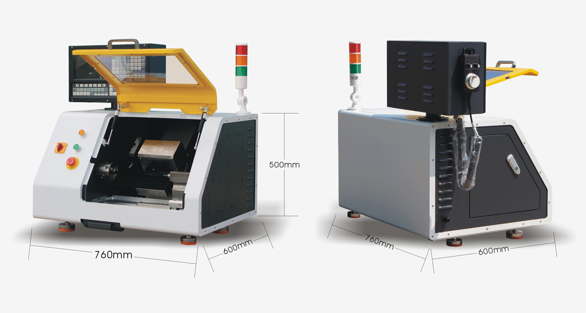 桌面式斜床身車床
